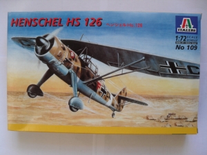 ITALERI 1/72 109 HENSCHEL Hs 126